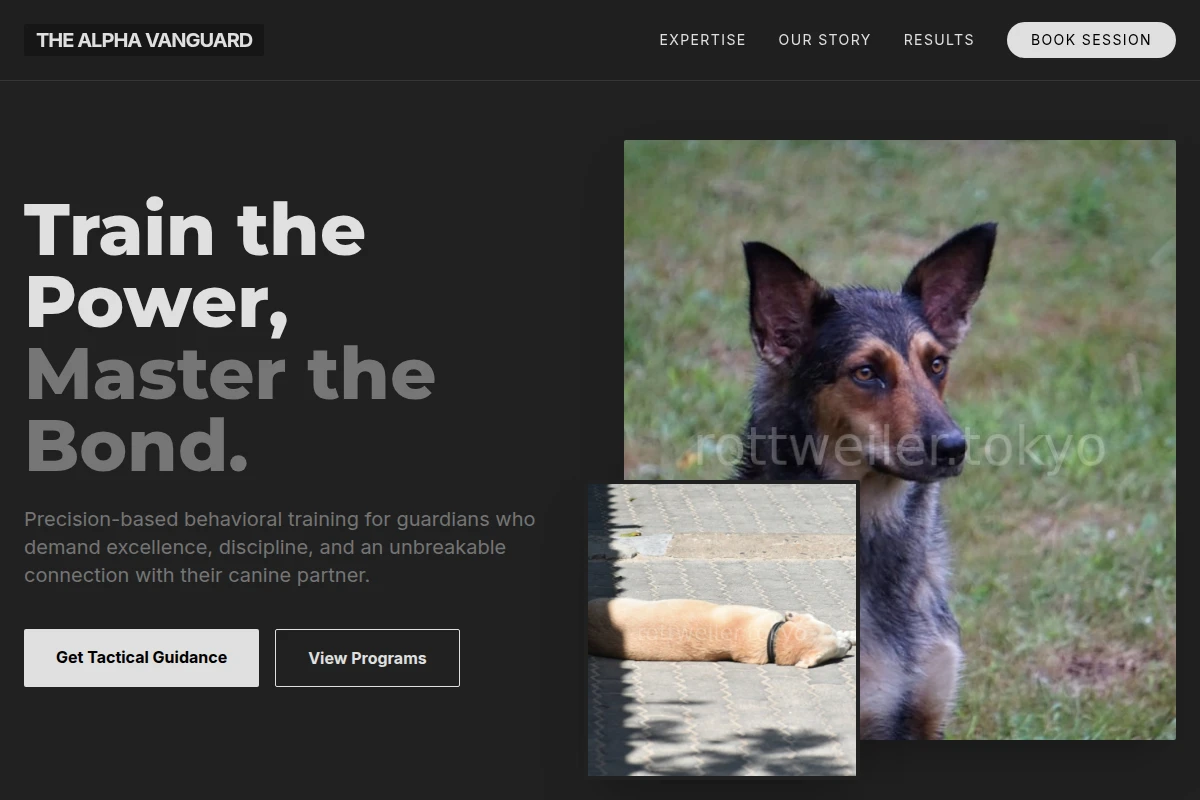Tactical Dog Behavior