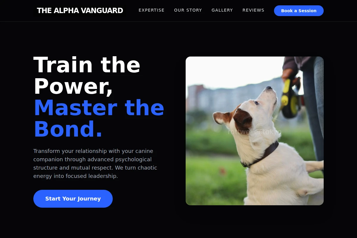 Bond Dog Training