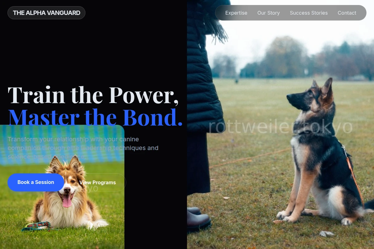 Guardian Dog Training