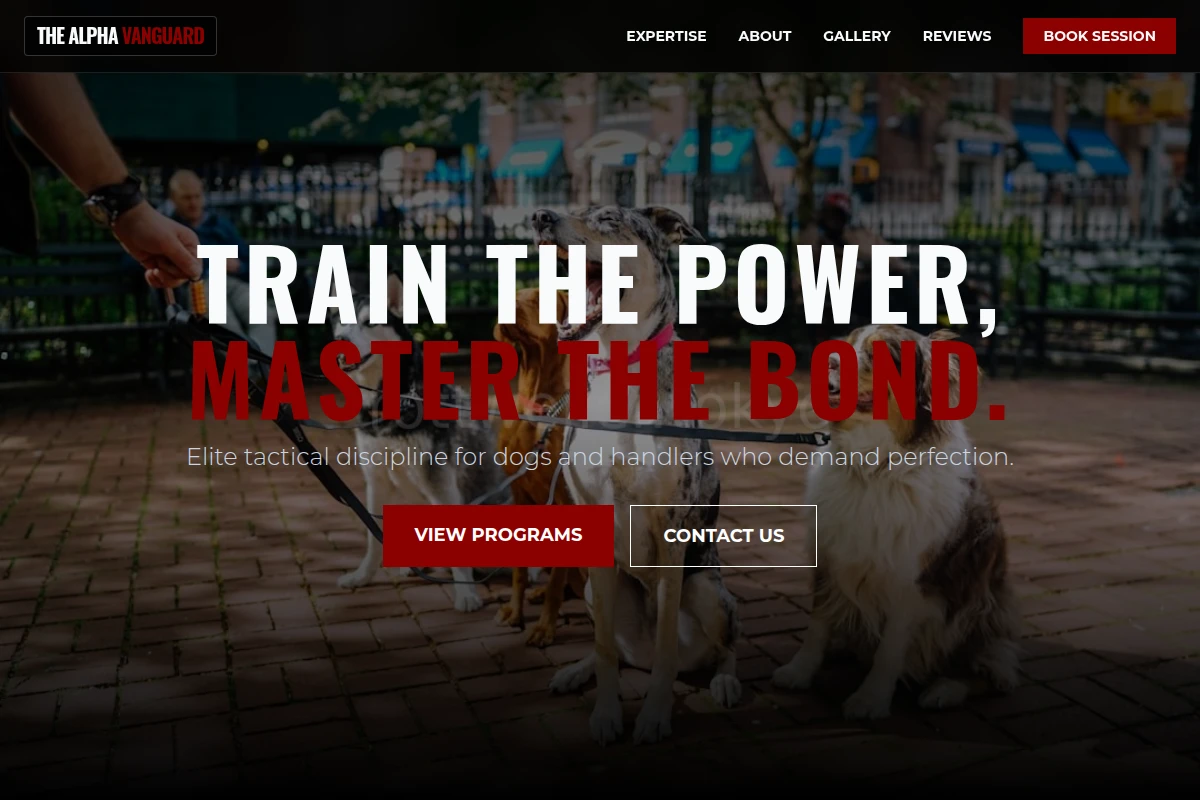 Tactical Dog Training